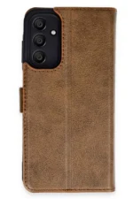 Uray store Samsung Galaxy A15 4G Kılıf Trend S Plus Kapaklı Kılıf - Taba