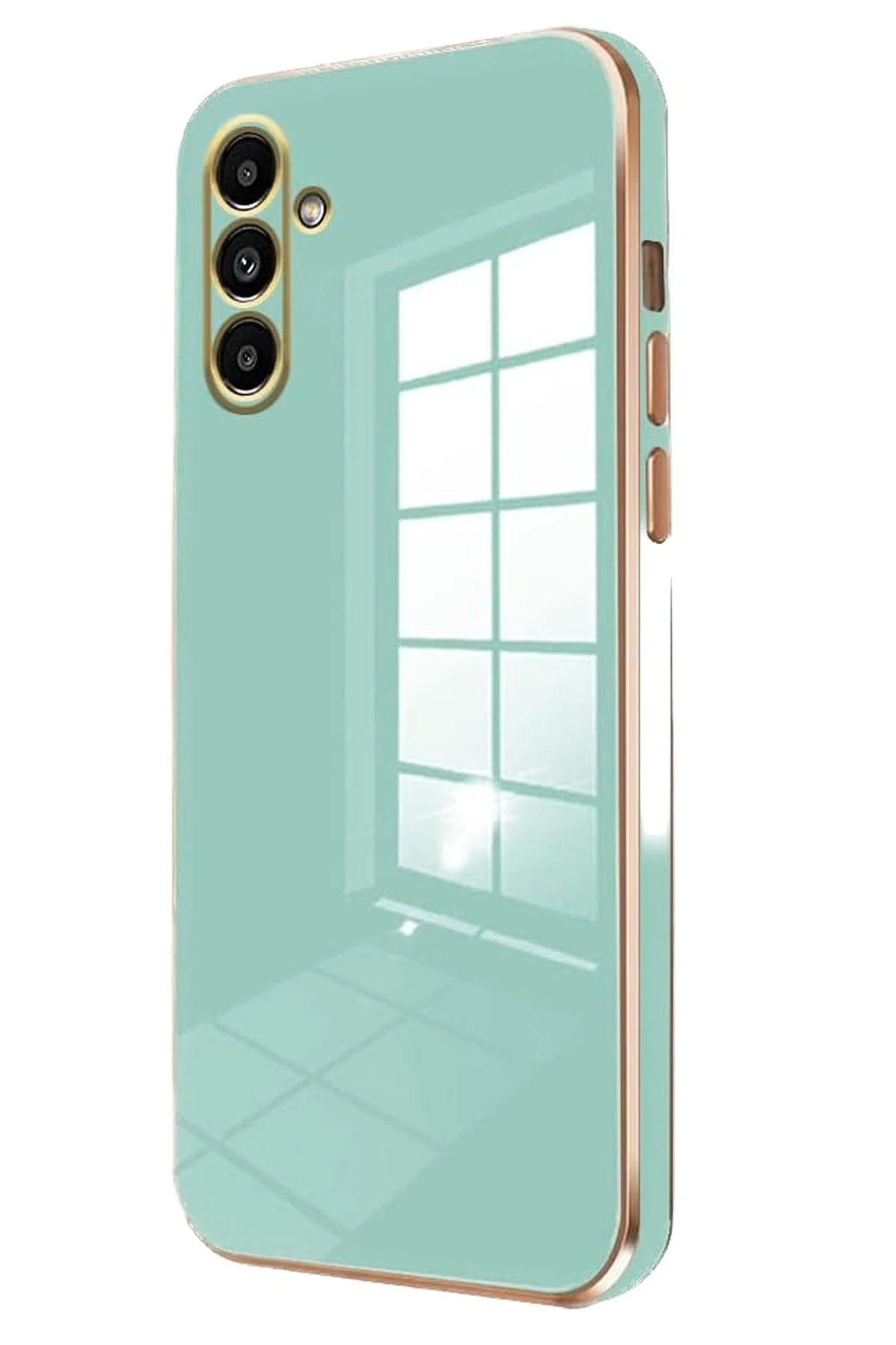 newface-samsung-galaxy-a15-4g-kilif-volet-silikon-acik-yesil-default Uray store Samsung Galaxy A15 4G Kılıf Volet Silikon - Açık Yeşil - Görsel 1
