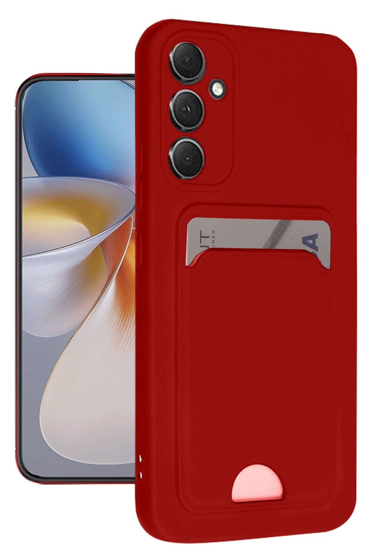 newface-samsung-galaxy-a16-5g-kilif-kelvin-kartvizitli-silikon-kirmizi-1-default Uray store Samsung Galaxy A16 5G Kılıf Kelvin Kartvizitli Silikon - Kırmızı - Görsel 1