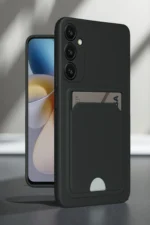 Uray store Samsung Galaxy A16 5G Kılıf Kelvin Kartvizitli Silikon - Lacivert - Görsel 2
