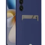 Uray store Samsung Galaxy A16 5G Kılıf Kelvin Kartvizitli Silikon - Lacivert