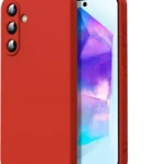 Uray store Samsung Galaxy A16 5G Kılıf Nano içi Kadife Silikon - Kırmızı