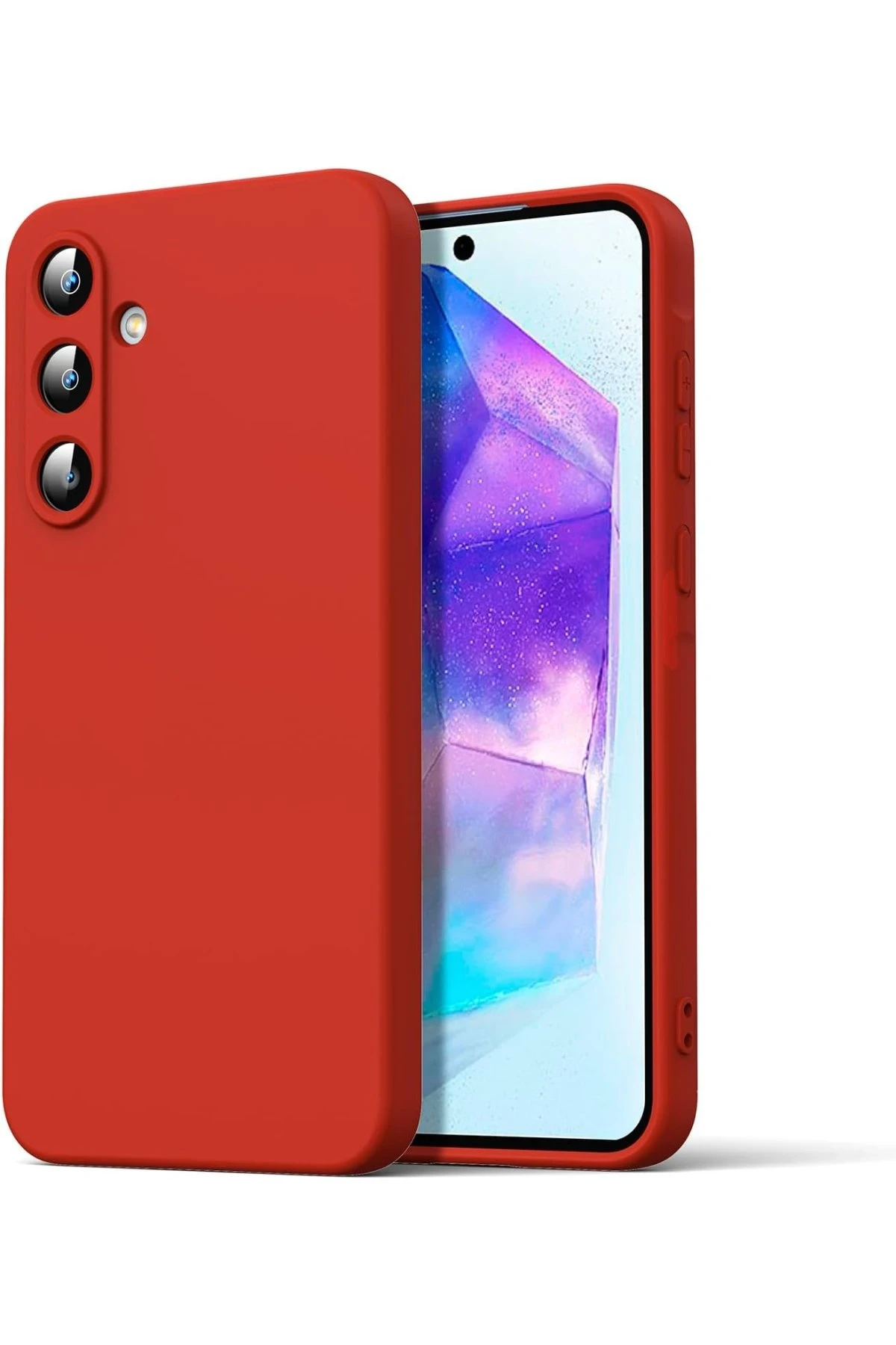 newface-samsung-galaxy-a16-5g-kilif-nano-ici-kadife-silikon-kirmizi-default Uray store Samsung Galaxy A16 5G Kılıf Nano içi Kadife Silikon - Kırmızı - Görsel 1