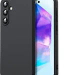 Uray store Samsung Galaxy A16 5G Kılıf Nano içi Kadife Silikon - Siyah