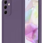 Uray store Samsung Galaxy A16 5G Kılıf Viera Silikon - Mürdüm