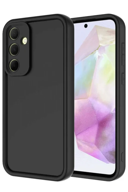 Uray store Samsung Galaxy A16 5G Kılıf Viera Silikon - Siyah