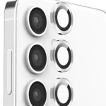 Uray store Samsung Galaxy A16 5G Raze Metal Kamera Lens - Gümüş