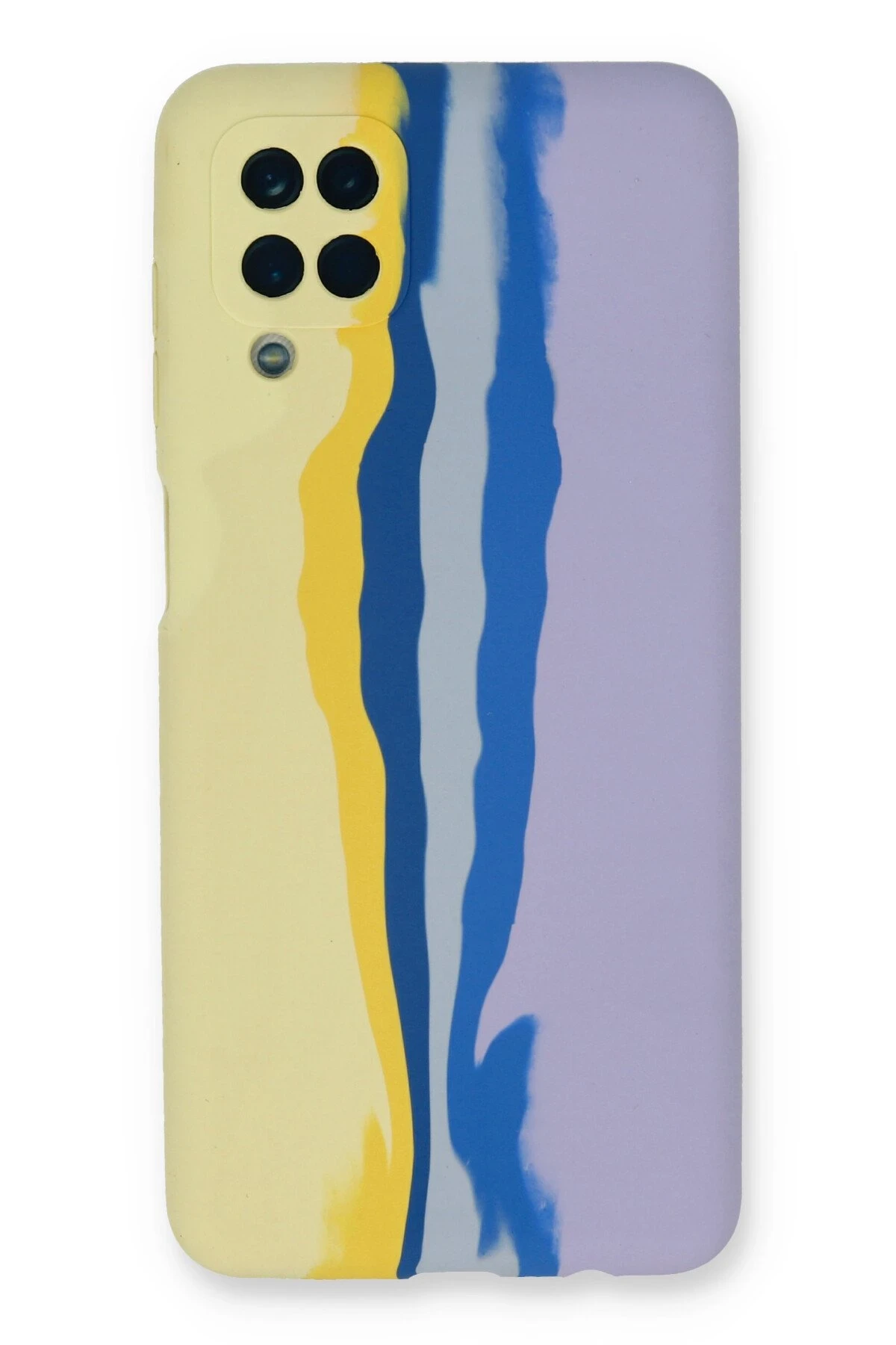 newface-samsung-galaxy-a22-kilif-ebruli-lansman-silikon-sari-lila-default Uray store Samsung Galaxy A22 Kılıf Ebruli Lansman Silikon - Sarı-Lila - Görsel 1