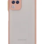 Uray store Samsung Galaxy A22 Kılıf Montreal Silikon Kapak - Pembe