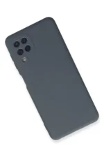 Uray store Samsung Galaxy A22 Kılıf Nano içi Kadife Silikon - Gri - Görsel 3