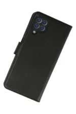 Uray store Samsung Galaxy A22 Kılıf Trend S Plus Kapaklı Kılıf - Siyah - Görsel 2