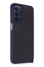 Uray store Samsung Galaxy A23 4G Kılıf Elegant Kapak - Derin Mor