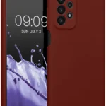 Uray store Samsung Galaxy A23 4G Kılıf First Silikon - Bordo