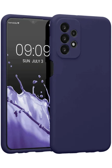 Uray store Samsung Galaxy A23 4G Kılıf First Silikon - Lacivert