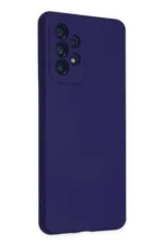 Uray store Samsung Galaxy A23 4G Kılıf Nano içi Kadife Silikon - Mor - Görsel 2