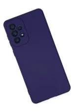 Uray store Samsung Galaxy A23 4G Kılıf Nano içi Kadife Silikon - Mor - Görsel 3