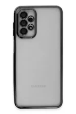 Uray store Samsung Galaxy A23 4G Kılıf Razer Lensli Silikon - Siyah - Görsel 2