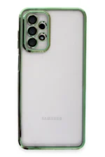 Uray store Samsung Galaxy A23 4G Kılıf Razer Lensli Silikon - Yeşil - Görsel 2