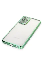 Uray store Samsung Galaxy A23 4G Kılıf Razer Lensli Silikon - Yeşil - Görsel 4