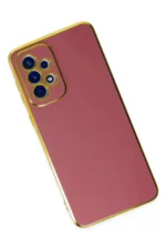 Uray store Samsung Galaxy A23 4G Kılıf Volet Silikon - Kırmızı - Görsel 3