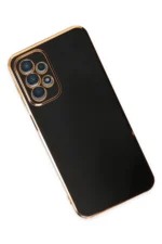 Uray store Samsung Galaxy A23 4G Kılıf Volet Silikon - Siyah - Görsel 2
