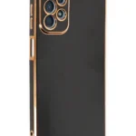 Uray store Samsung Galaxy A23 4G Kılıf Volet Silikon - Siyah
