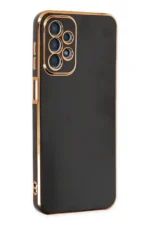Uray store Samsung Galaxy A23 4G Kılıf Volet Silikon - Siyah