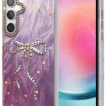 Uray store Samsung Galaxy A24 4G Kılıf Blade Aynalı Desenli Kapak - Desen 1
