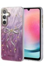 Uray store Samsung Galaxy A24 4G Kılıf Blade Aynalı Desenli Kapak - Desen 1