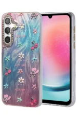 Uray store Samsung Galaxy A24 4G Kılıf Blade Aynalı Desenli Kapak - Desen 4