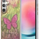 Uray store Samsung Galaxy A24 4G Kılıf Blade Aynalı Desenli Kapak - Desen 5