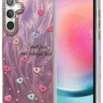 Uray store Samsung Galaxy A24 4G Kılıf Blade Aynalı Desenli Kapak - Desen 8