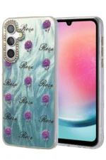 Uray store Samsung Galaxy A24 4G Kılıf Blade Aynalı Desenli Kapak - Desen 9