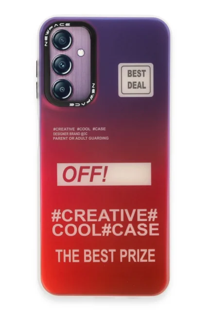 Uray store Samsung Galaxy A24 4G Kılıf Estoril Desenli Kapak - Estoril - 9