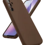 Uray store Samsung Galaxy A24 4G Kılıf First Silikon - Kahverengi