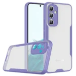 Uray store Samsung Galaxy A24 4G Kılıf Platin Silikon - Lila