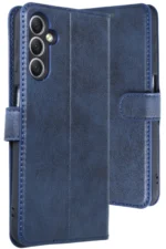 Uray store Samsung Galaxy A24 4G Kılıf Trend S Plus Kapaklı Kılıf - Lacivert