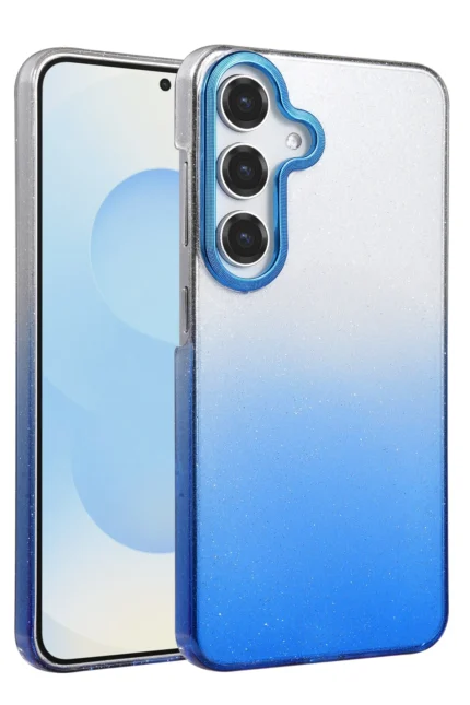 Uray store Samsung Galaxy A25 5G Glossy Kapak - Mavi
