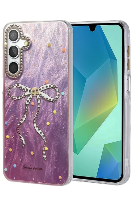 Uray store Samsung Galaxy A25 5G Kılıf Blade Aynalı Desenli Kapak - Desen 1