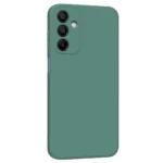 Uray store Samsung Galaxy A25 5G Kılıf First Silikon - Koyu Yeşil