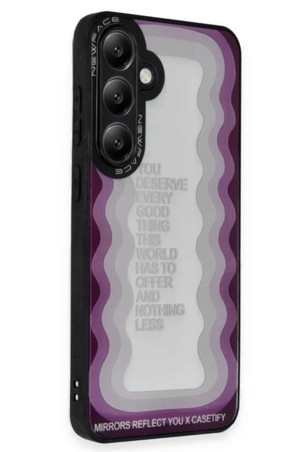Uray store Samsung Galaxy A25 5G Kılıf Mirror Desenli Kapak - Mirror - 5