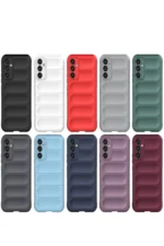 Uray store Samsung Galaxy A25 5G Kılıf Optimum Silikon - Krem - Görsel 4