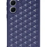 Uray store Samsung Galaxy A25 5G Kılıf Petek Silikon Kapak - Lacivert