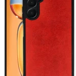 Uray store Samsung Galaxy A26 Kılıf Aras Deri Kapak - Kırmızı