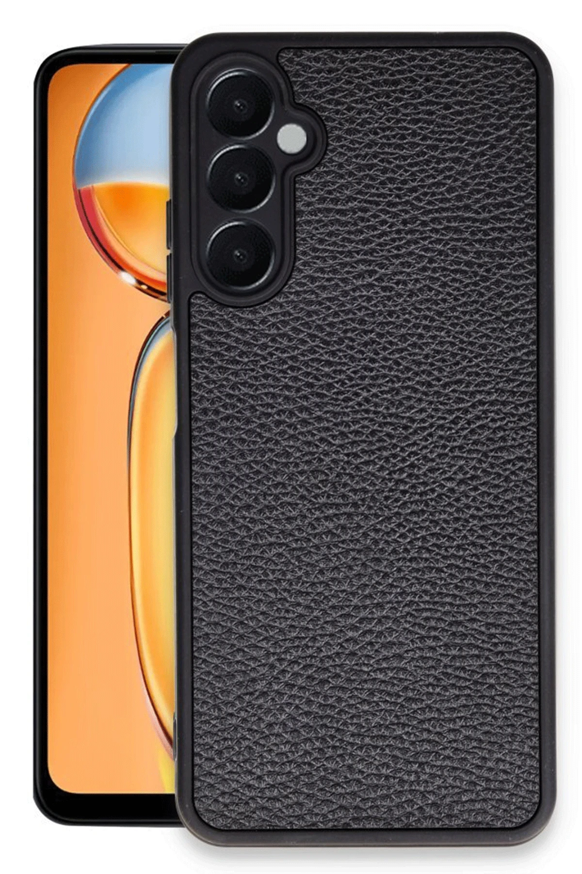 newface-samsung-galaxy-a26-kilif-aras-deri-kapak-siyah-default Uray store Samsung Galaxy A26 Kılıf Aras Deri Kapak - Siyah - Görsel 1