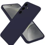Uray store Samsung Galaxy A26 Kılıf Nano içi Kadife Silikon - Lacivert
