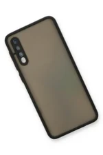 Uray store Samsung Galaxy A30S Kılıf Montreal Silikon Kapak - Siyah - Görsel 3