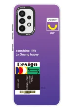 Uray store Samsung Galaxy A33 5G Kılıf Estoril Desenli Kapak - Estoril - 4