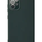 Uray store Samsung Galaxy A33 5G Kılıf Lansman Glass Kapak - Koyu Yeşil