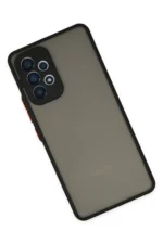 Uray store Samsung Galaxy A33 5G Kılıf Montreal Silikon Kapak - Siyah - Görsel 2